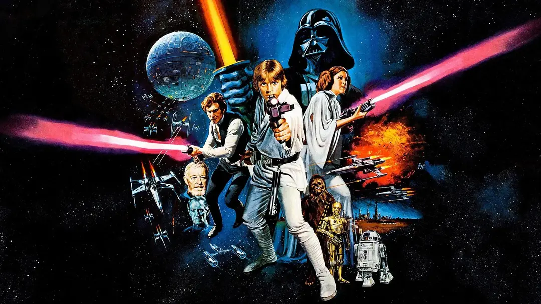 Backdrop of Star Wars