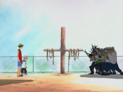 Morgan versus Luffy! Who's the Mysterious Pretty Girl?