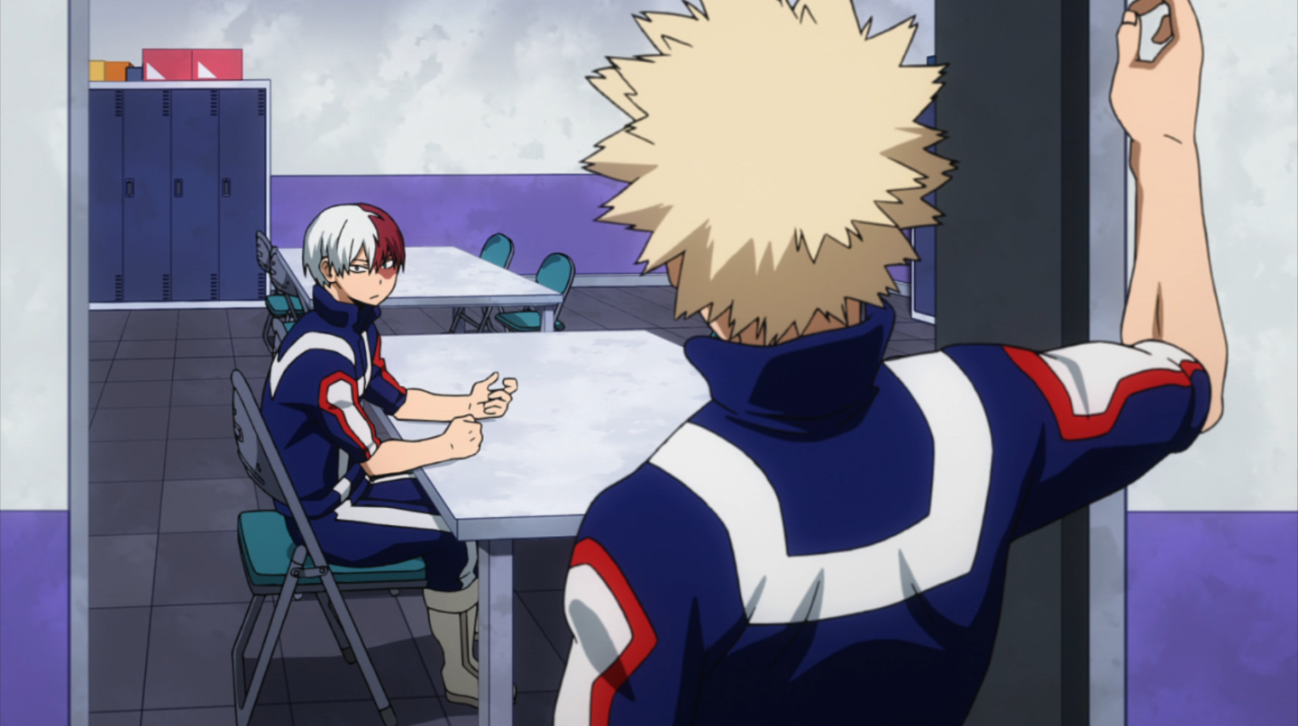 Todoroki VS Bakugou