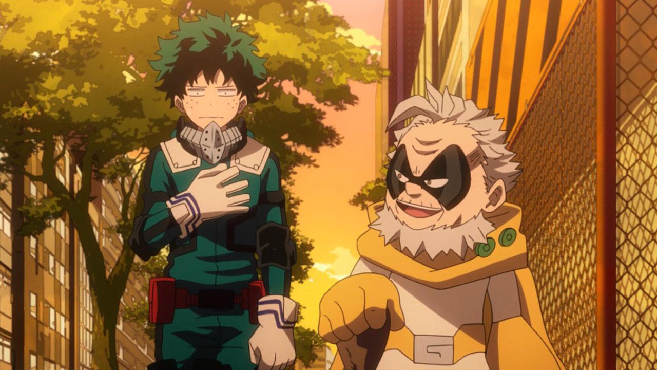 Midoriya and Shigaraki